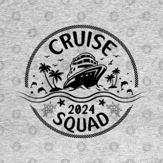 Matching Cruise Squad 2024 by Jet Set Mama Tee